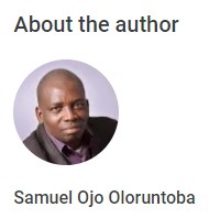 Dr, Samuel Oloruntoba