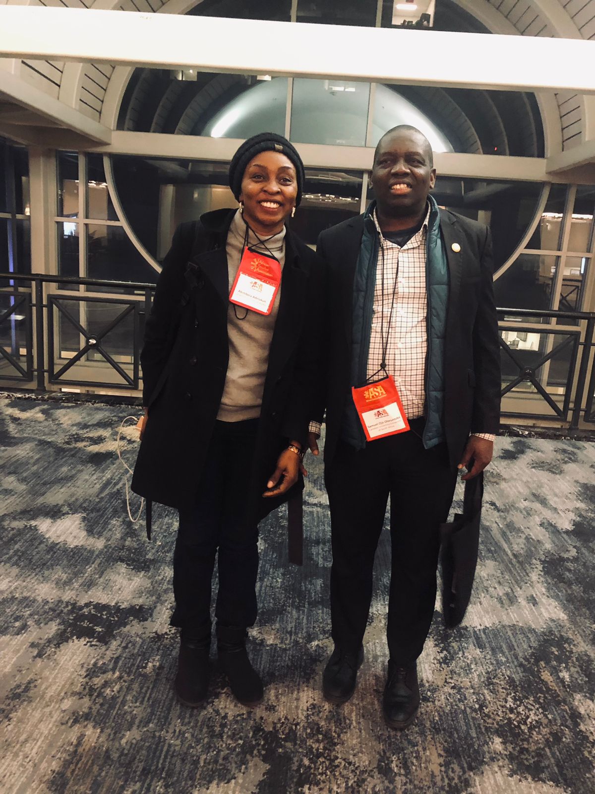 At the ASA Conference in Philadelphia US (2)