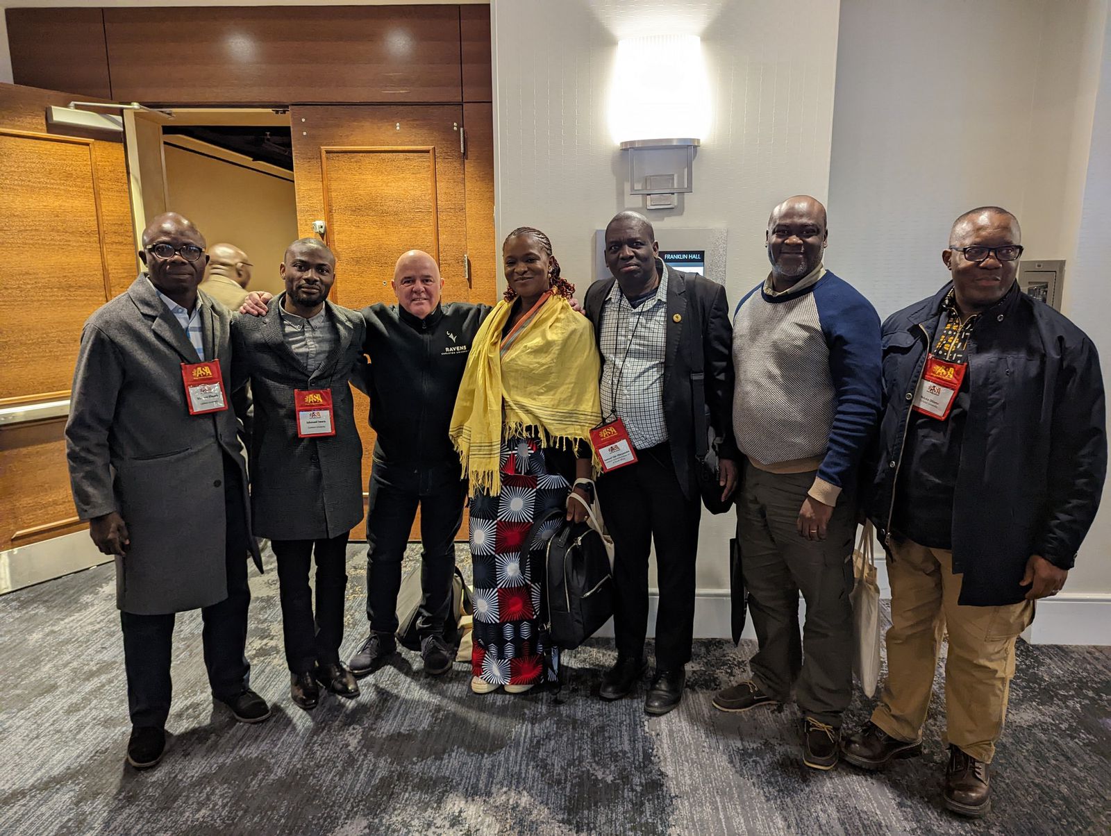 At the ASA Conference in Philadelphia US.